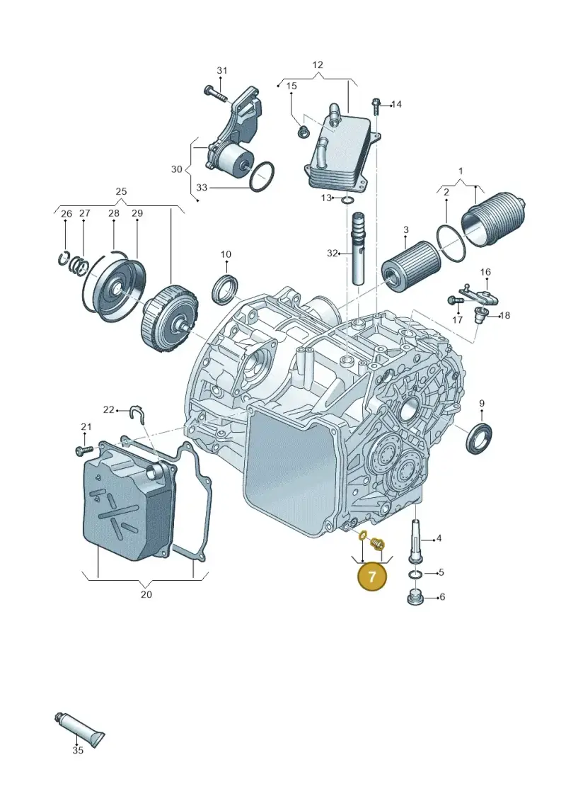 N90965401 — Skoda Octavia (2019-2024) diagram 813300602, position 7