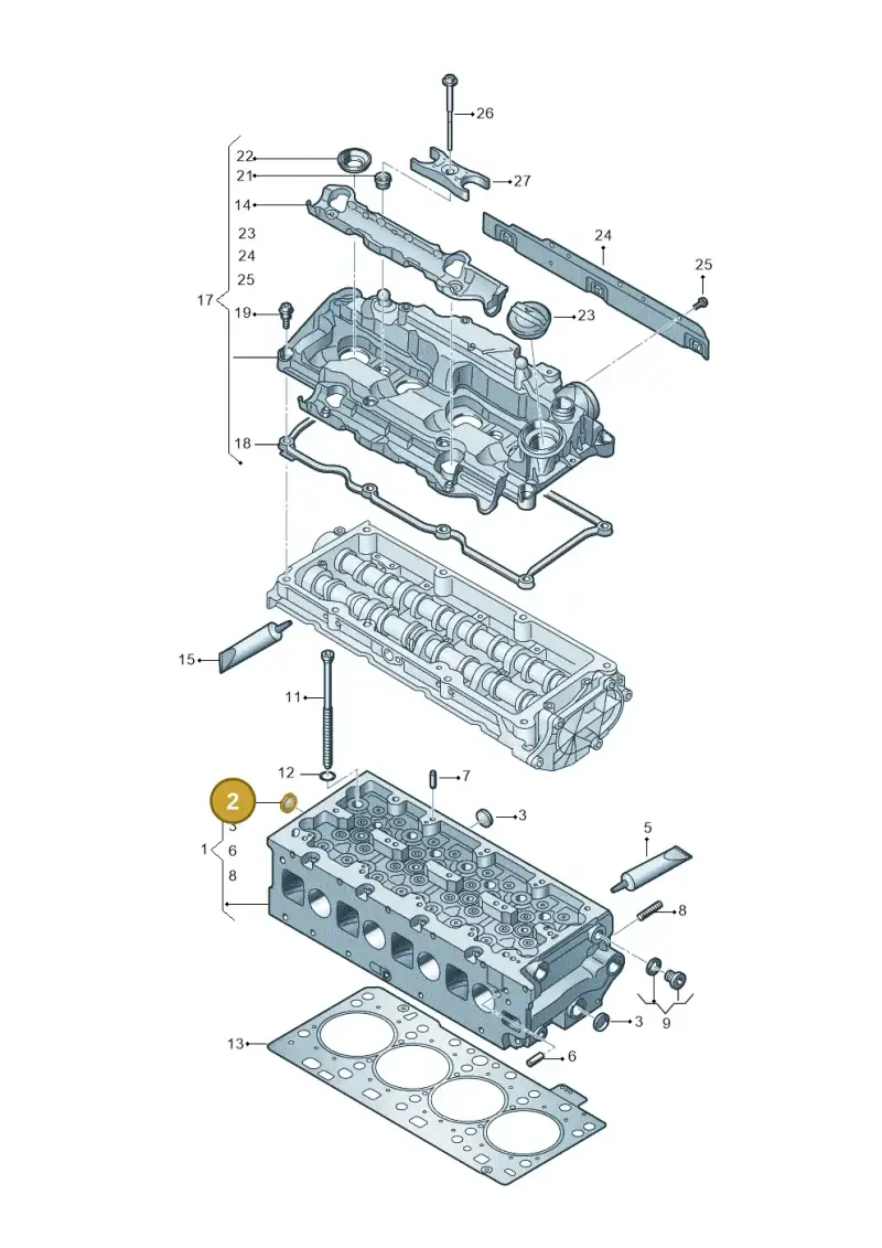 N90976102 — Skoda Superb Combi (2023-) diagram 793103066, position 2