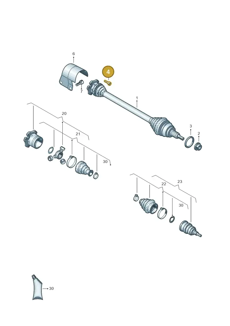 N90991002 — Skoda Fabia (2021-) diagram 837407400, position 4