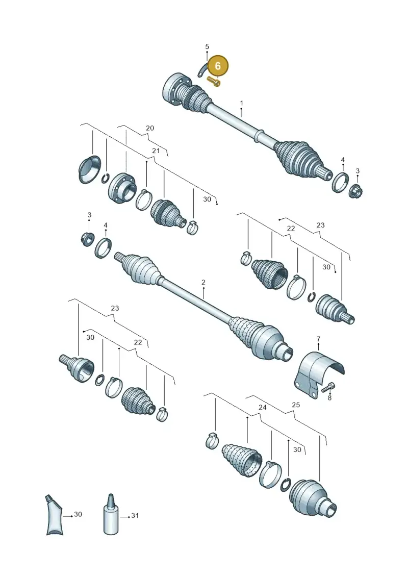 N90991102 — Skoda Fabia (2021-) diagram 837407082, position 6