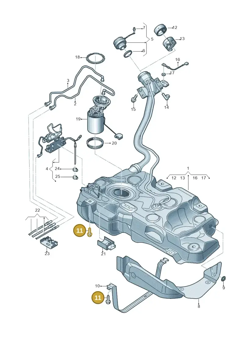 N90994403 — Skoda Karoq (2017-2022) diagram 746201600, position 11
