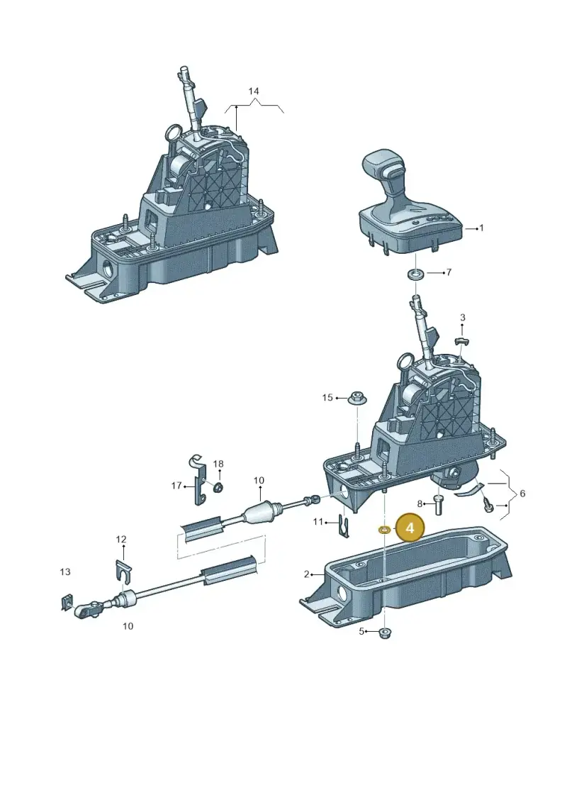 N91000601 — Skoda Superb Ambition (2009-2015) diagram 419713100, position 4