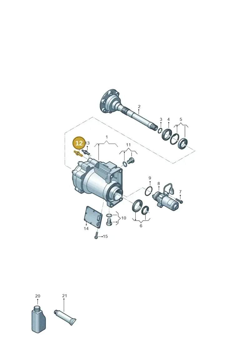 N91002702 — Skoda Octavia (2019-2024) diagram 409055010, position 12
