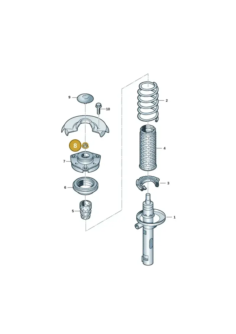 N91021601 — Skoda Kodiaq (2024-) diagram 2ka411000, position 8