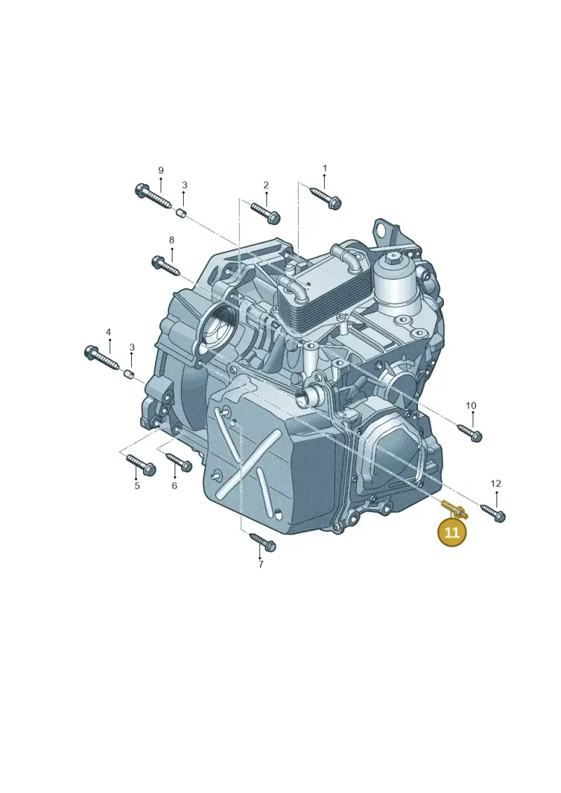 N91030501 — Skoda Superb Ambition (2009-2015) diagram 405300900, position 11