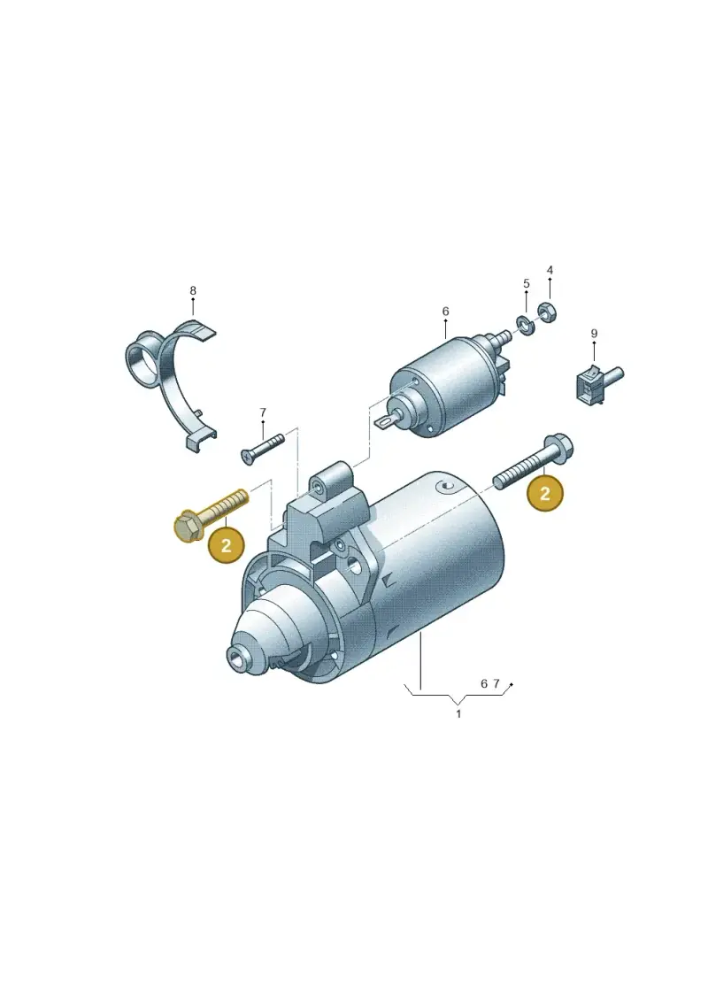 N91030501 — Skoda Yeti (2013-2017) diagram 666911000, position 2