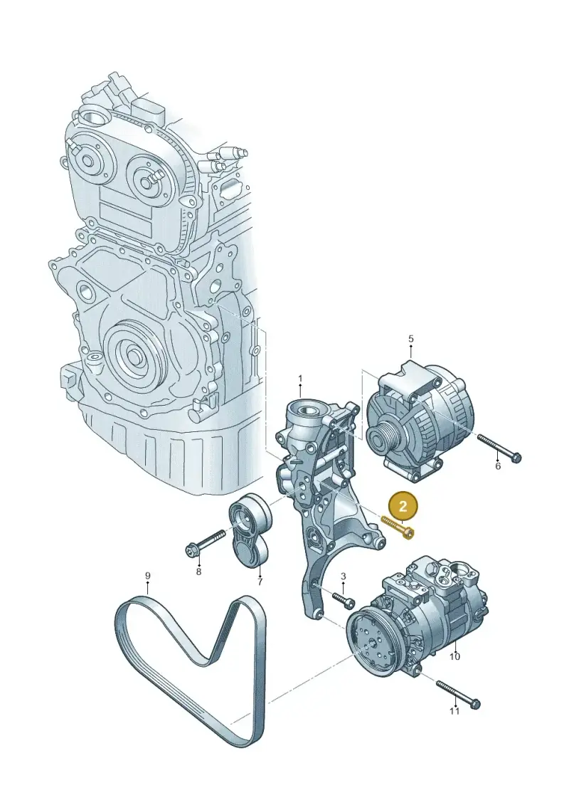 N91045502 — Skoda Octavia (2019-2024) diagram 596903055, position 2