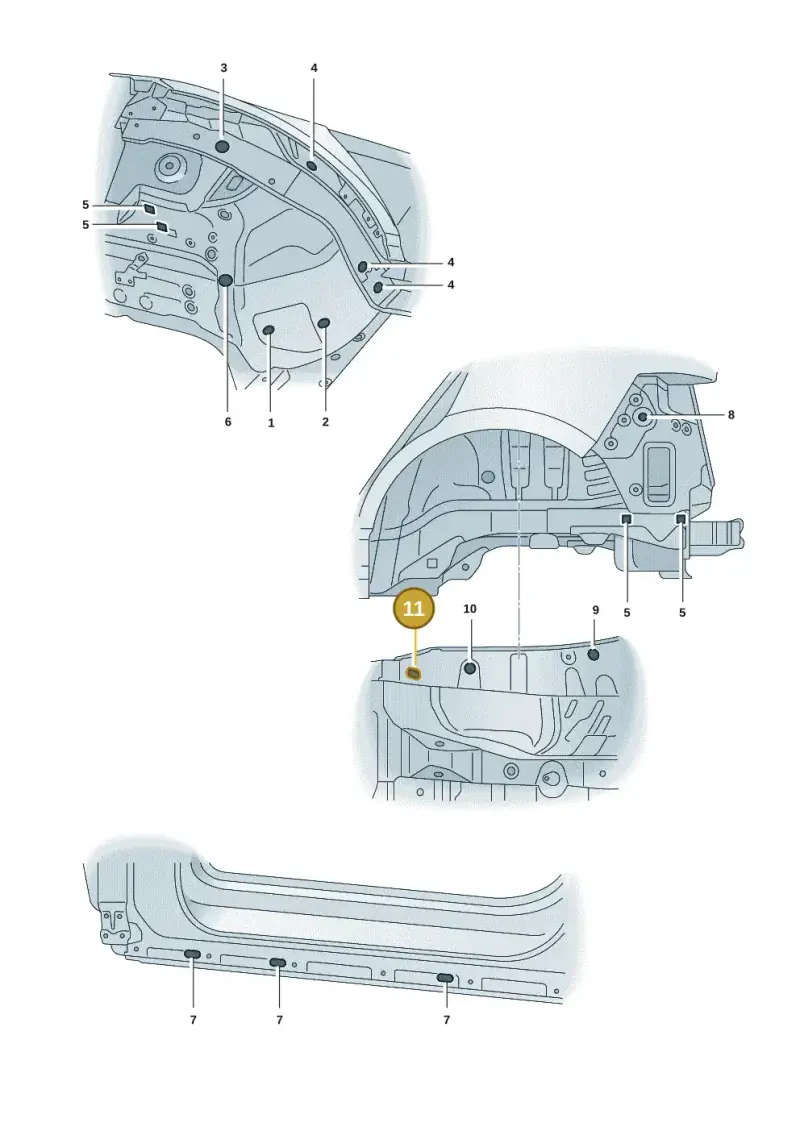 N91055001 — Skoda Enyaq (2020-) diagram 50a803110, position 11