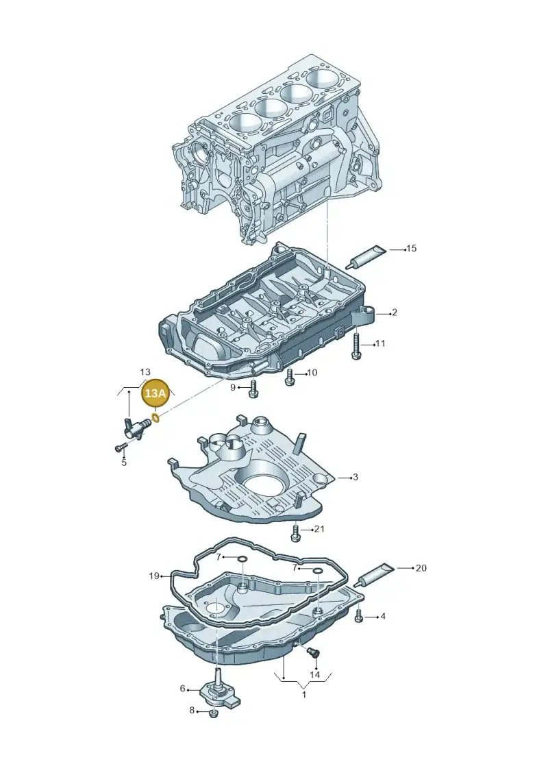 N91056801 — Skoda Kodiaq (2024-) diagram 745103190, position 13A