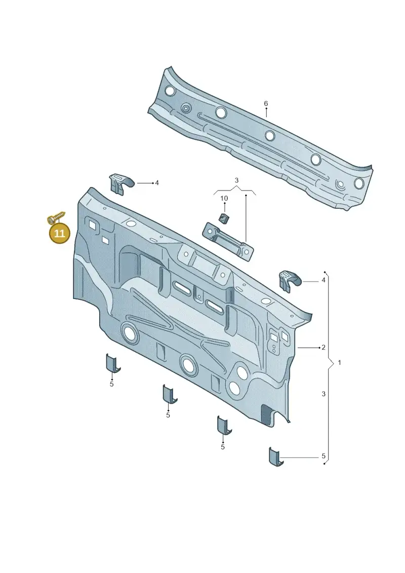 N91064102 — Skoda Octavia (2017-2020) diagram 753813000, position 11