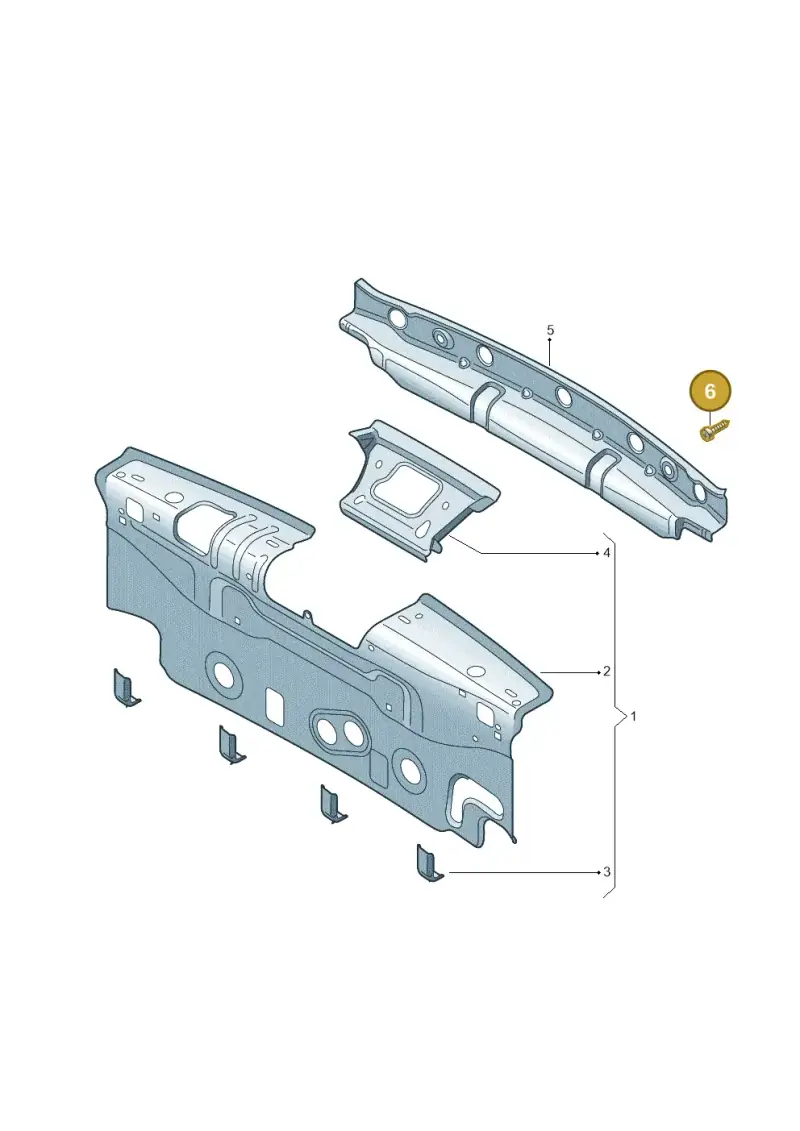 N91064102 — Skoda Octavia (2017-2020) diagram 753813050, position 6