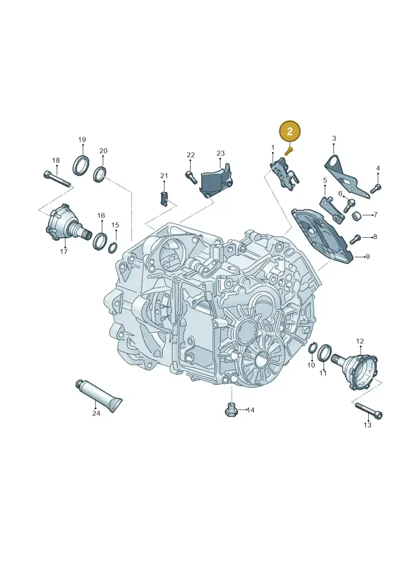 N91070001 — Skoda Fabia (2021-) diagram 827345020, position 2