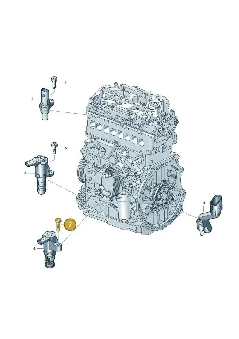 N91071701 — Skoda Superb Combi (2023-) diagram 907601008, position 7