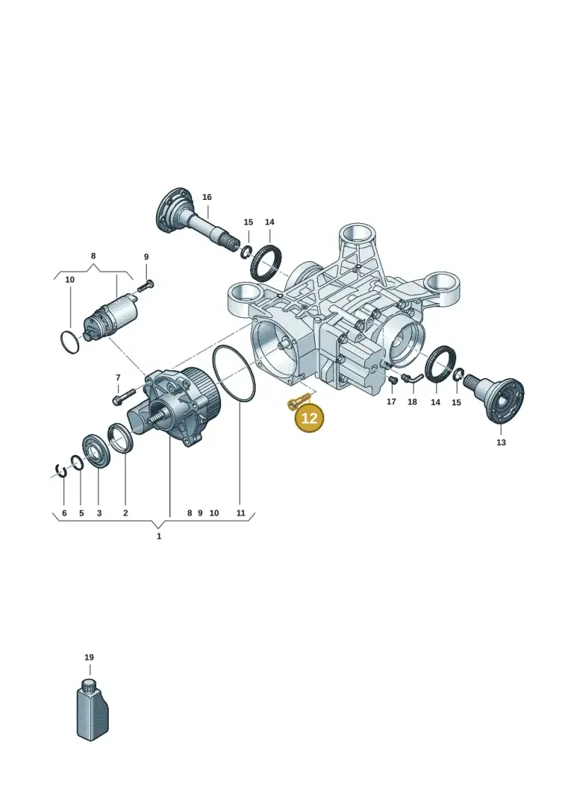 N91082701 — Skoda Kodiaq (2024-) diagram 3j0525100, position 12