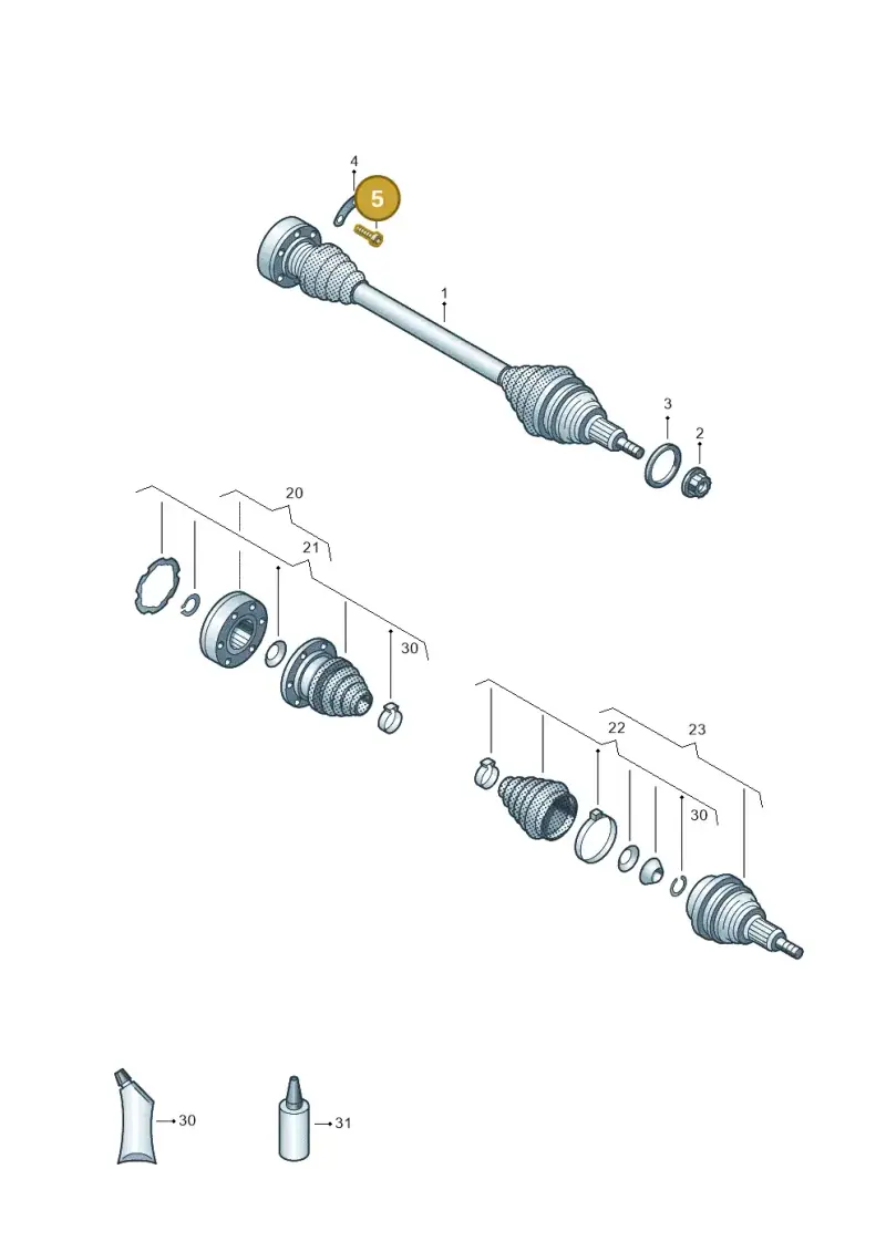 N91108201 — Skoda Fabia (2021-) diagram 837407028, position 5