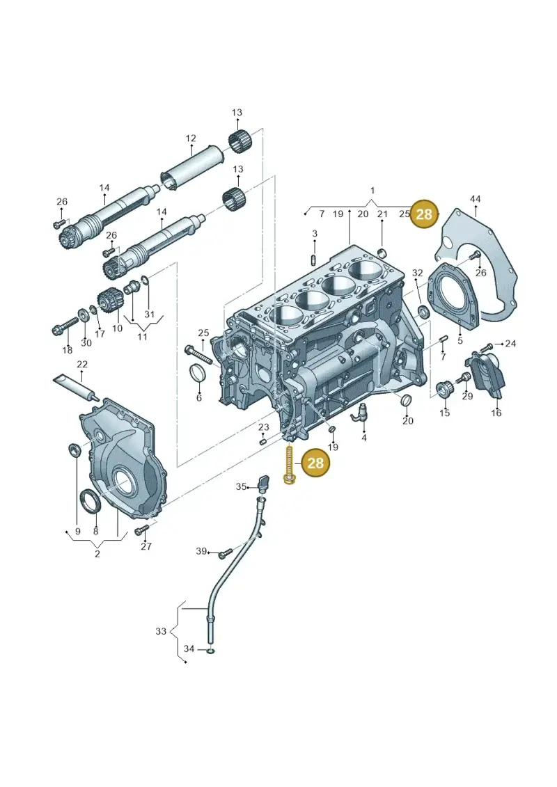 N91118902 — Skoda Kodiaq (2024-) diagram 746103100, position 28
