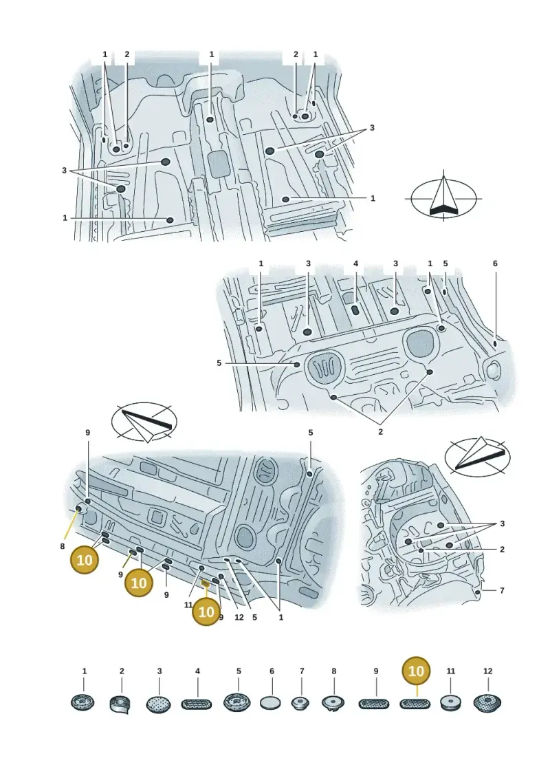 N91135501 — Skoda Fabia (2021-) diagram 6vn803050, position 10