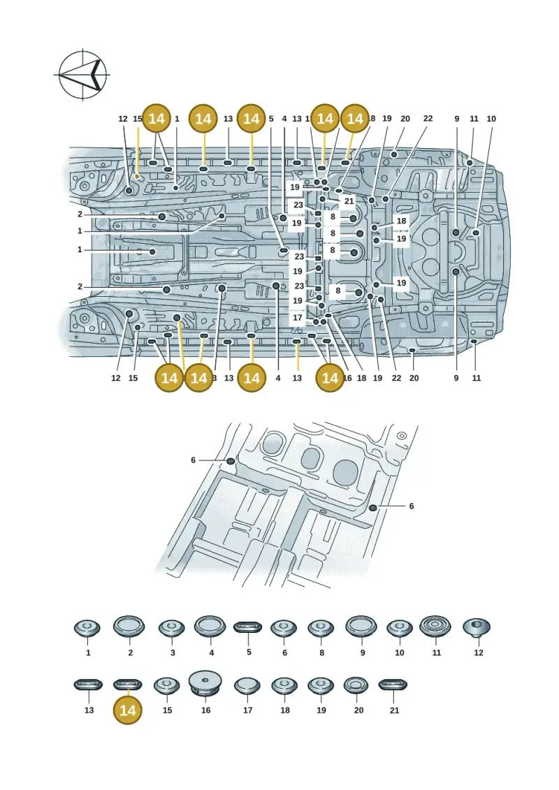N91135501 — Skoda Kodiaq (2024-) diagram 57h803501, position 14