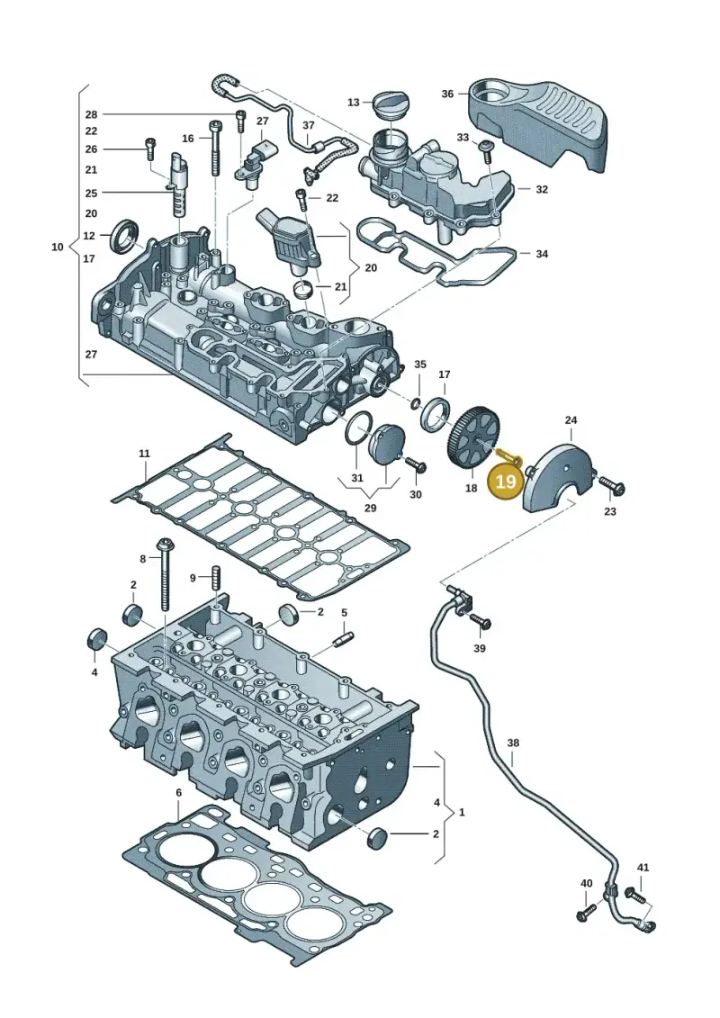 N91145502 — Skoda Superb Combi (2023-) diagram 3j0103340, position 19