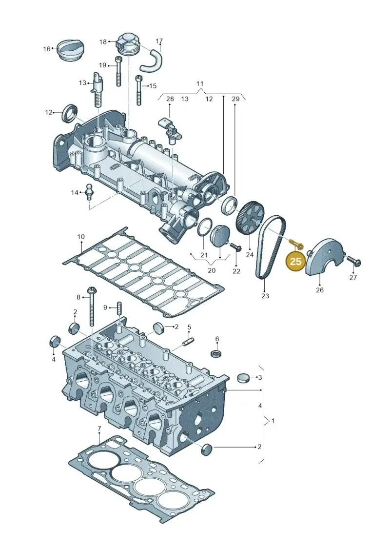 N91145502 — Skoda Kamiq (2019-) diagram 746103410, position 25