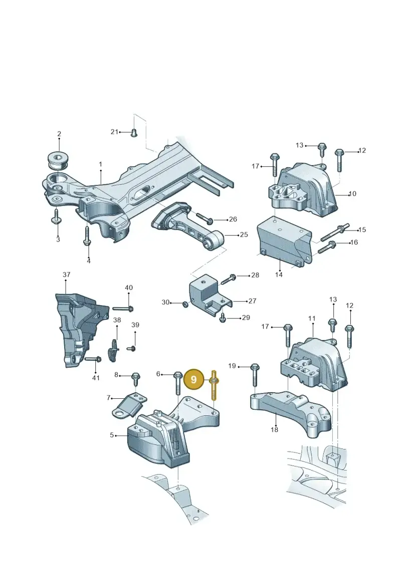 N91182402 — Skoda Kamiq (2018-2023) diagram 594199200, position 9