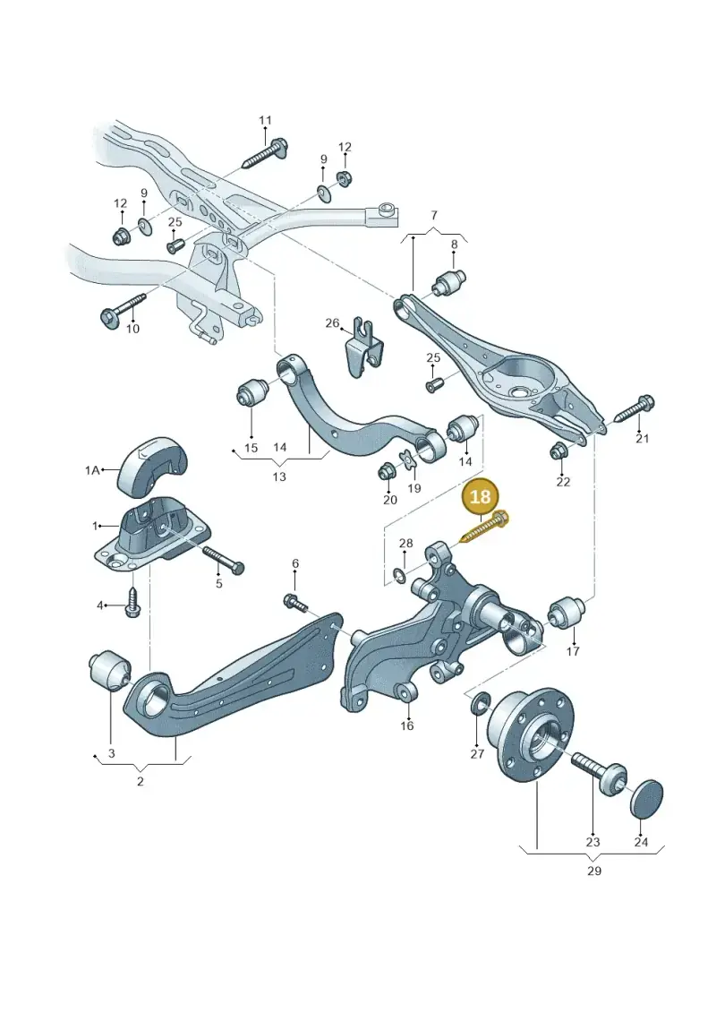 N91197801 — Skoda Superb Combi (2015-2024) diagram 793505050, position 18