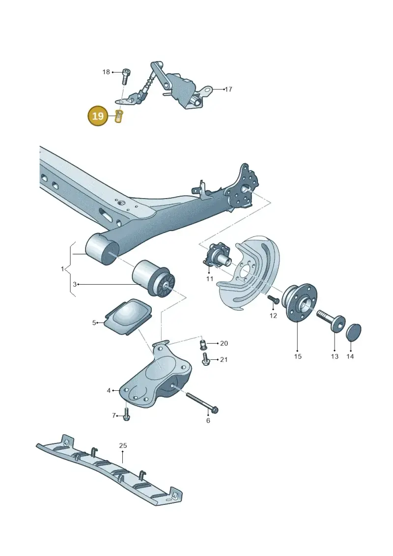 N91200701 — Skoda Octavia (2019-2024) diagram 827500020, position 19