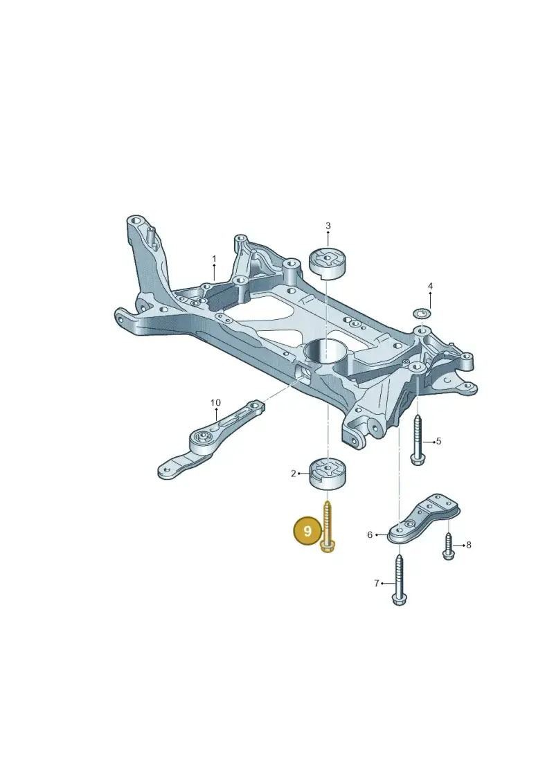 N91201001 — Skoda Superb Combi (2023-) diagram 793401000, position 9