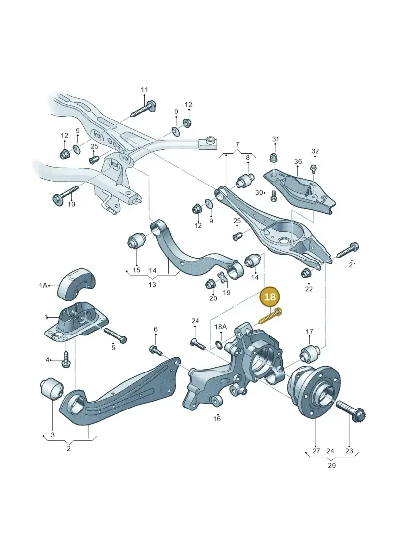 N91201301 — Skoda Octavia (2019-2024) diagram 745505300, position 18