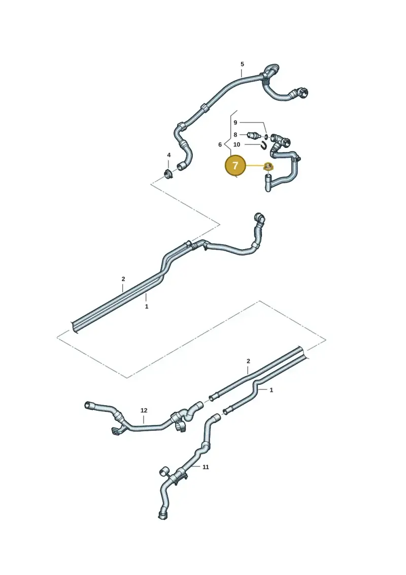 N91225501 — Skoda Enyaq (2020-) diagram 10a121220, position 7