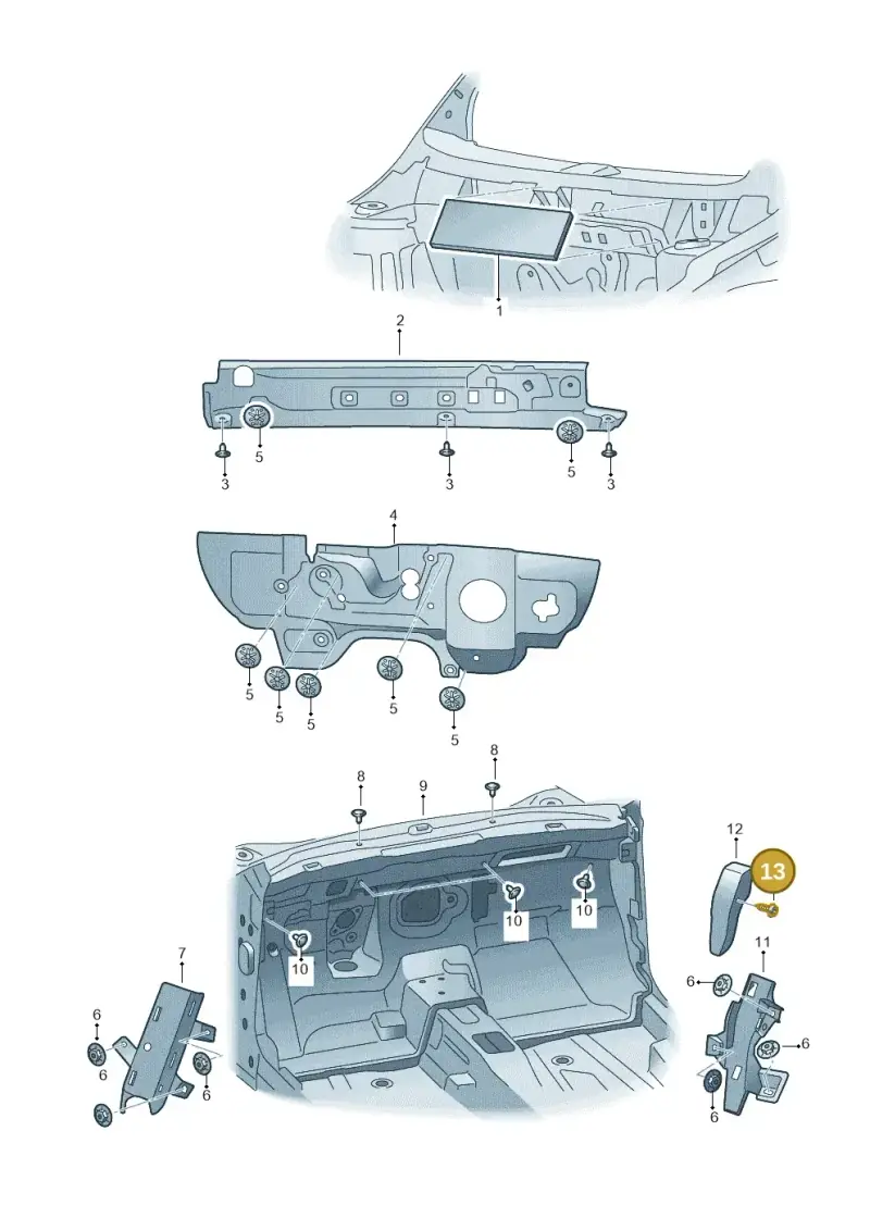 N91255001 — Skoda Kamiq (2019-) diagram 584863020, position 13