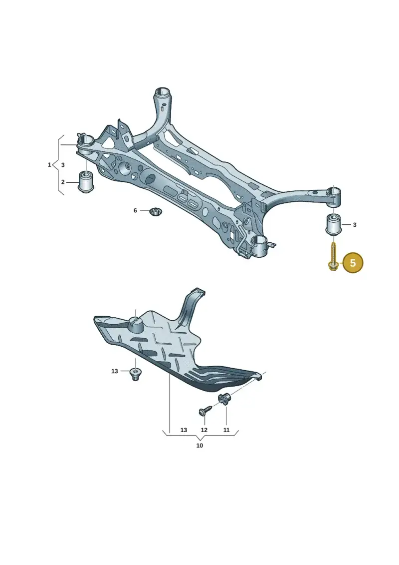 N91276101 — Skoda Kodiaq (2024-) diagram 57x505000, position 5