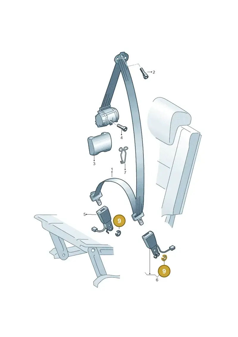 N98923403 — Skoda Kodiaq (2024-) diagram 804857750, position 9