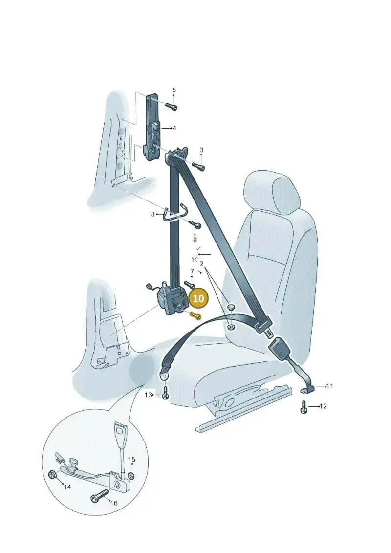 N98926001 — Skoda Fabia (2021-) diagram 585857060, position 10