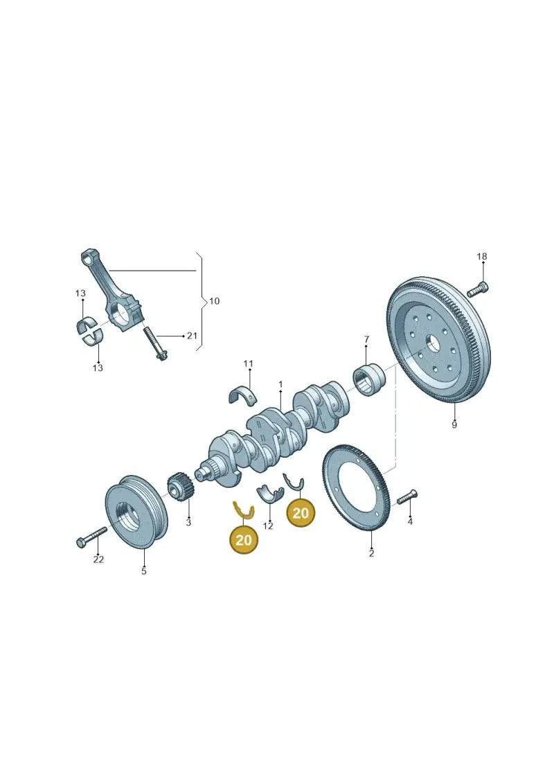 WHT000033B — Skoda Yeti (2013-2017) diagram 809105200, position 20