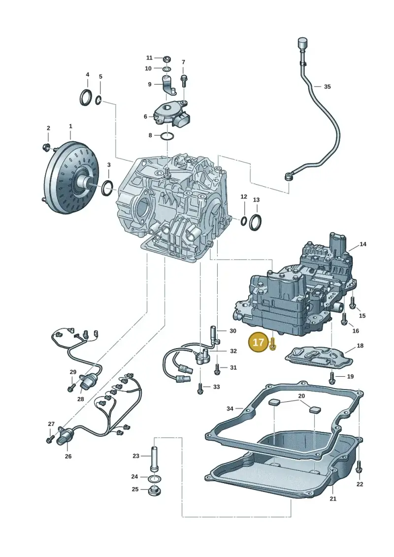 WHT000311 — Skoda Octavia (2019-2024) diagram 62x300280, position 17