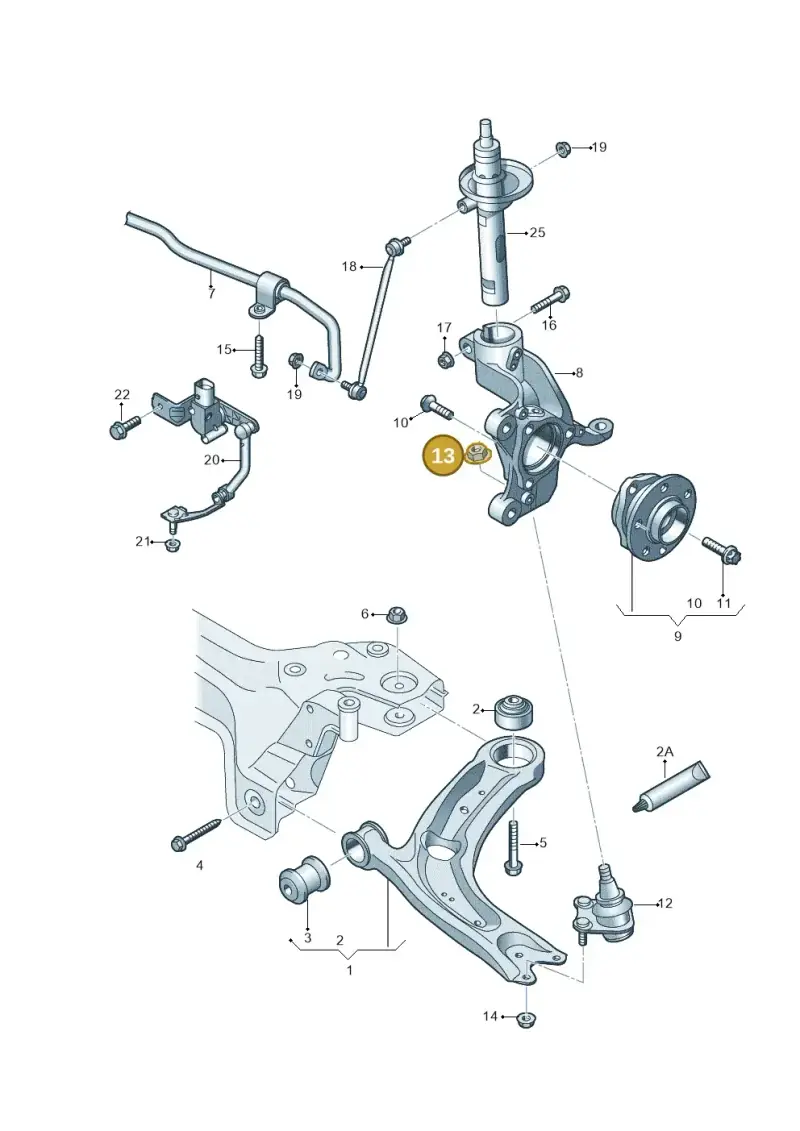 WHT000785 — Skoda Kodiaq (2018-2022) diagram 834407000, position 13