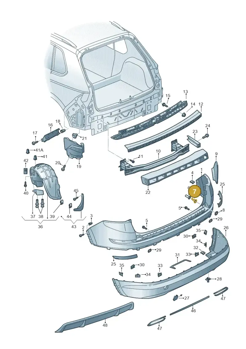 WHT000813 — Skoda Kodiaq (2016-2024) diagram 804807050, position 7