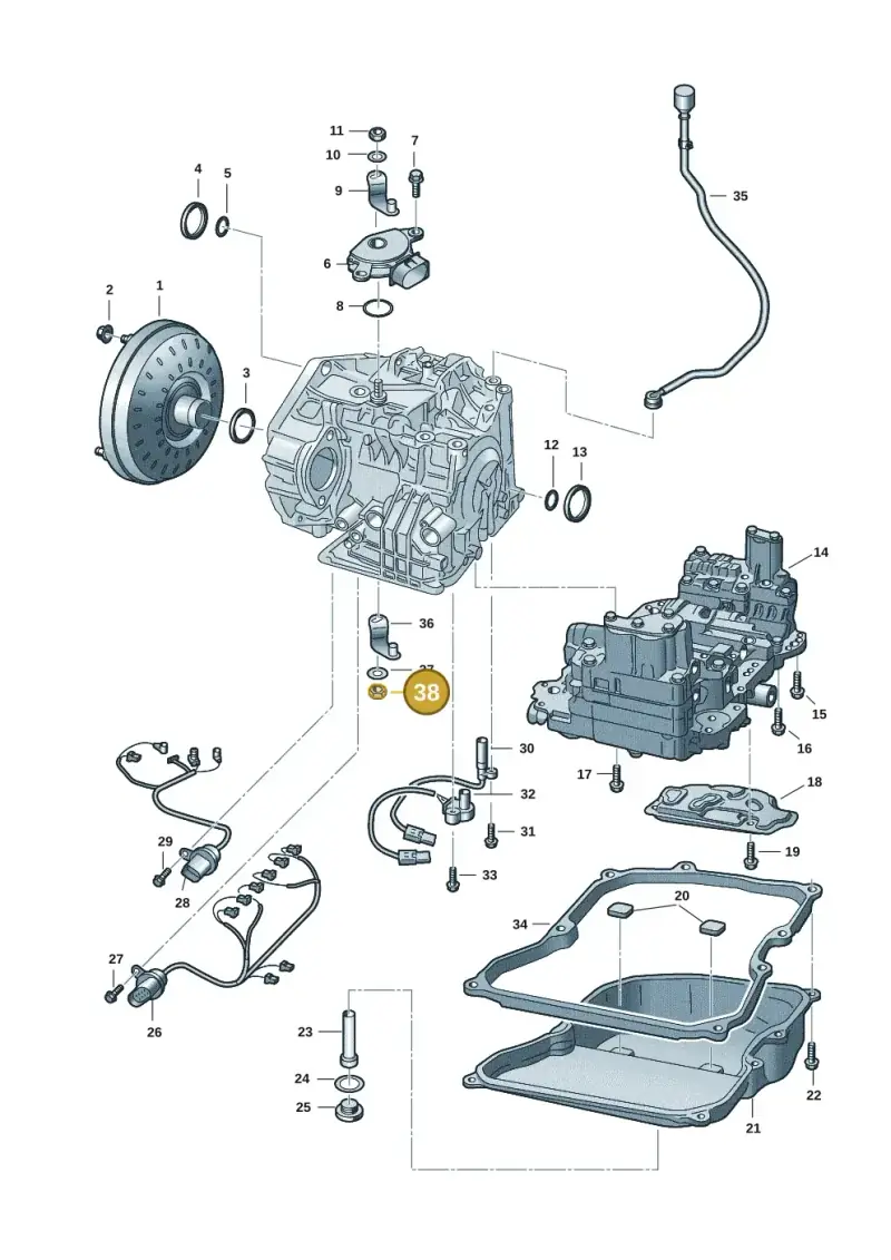 WHT001425 — Skoda Fabia (2021-) diagram 62i301680, position 38