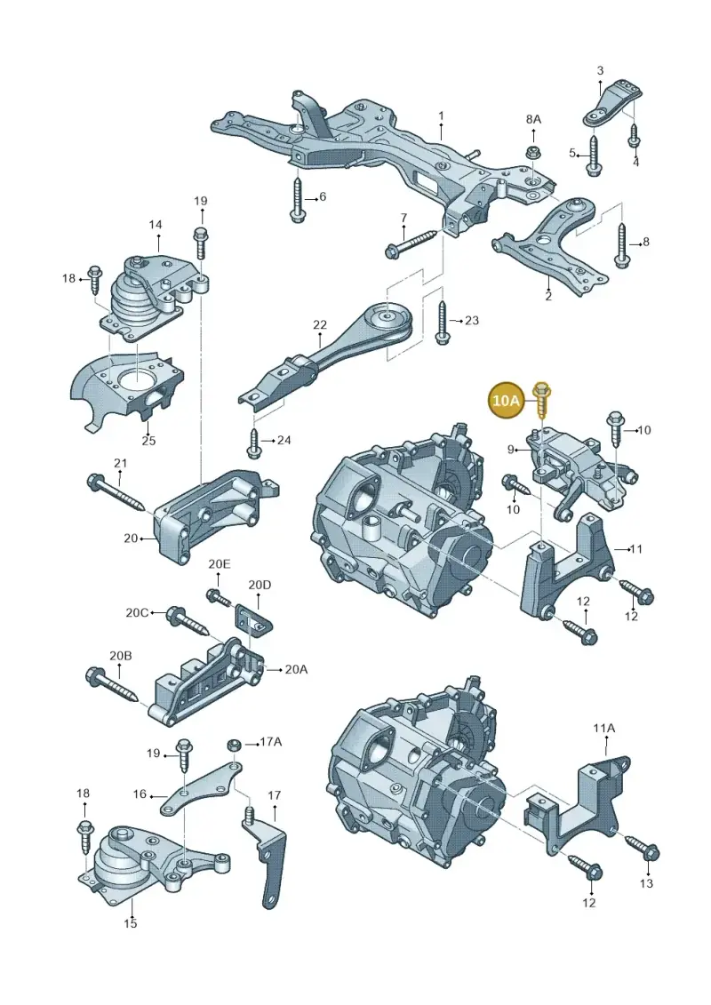 WHT001835 — Skoda Rapid (2012-2022) diagram 672199250, position 10A