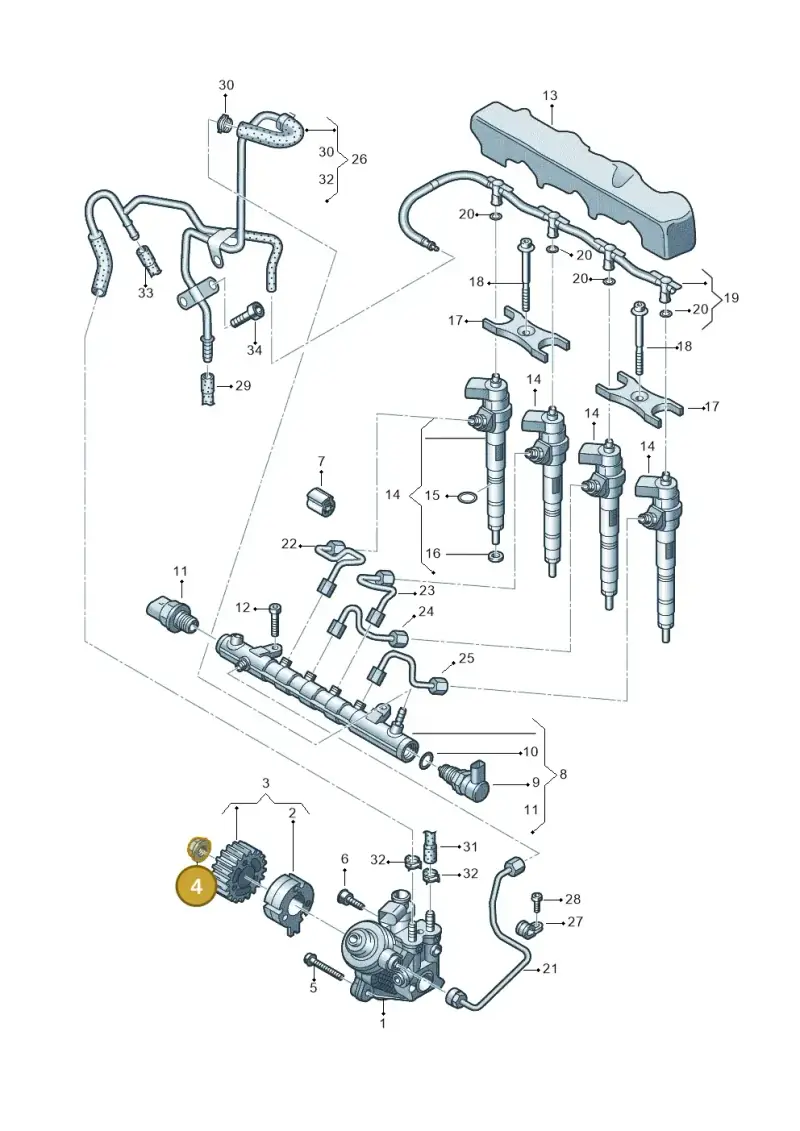 WHT002244 — Skoda Kodiaq (2024-) diagram 746130000, position 4