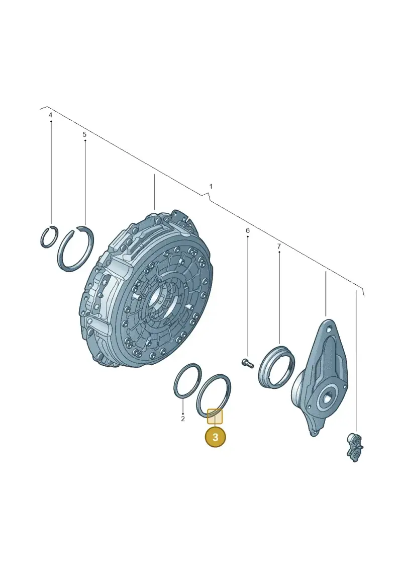 WHT003352C — Skoda Superb Ambition (2009-2015) diagram 690141960, position 3