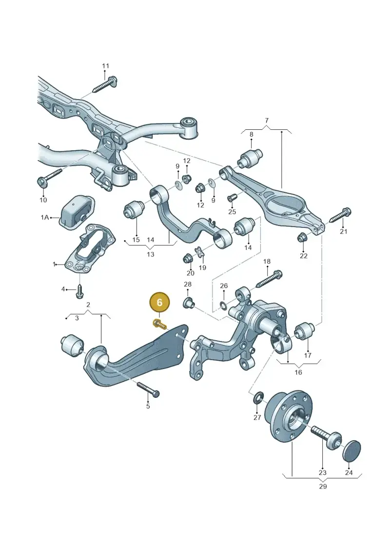 WHT003468 — Skoda Yeti (2013-2017) diagram 460505100, position 6