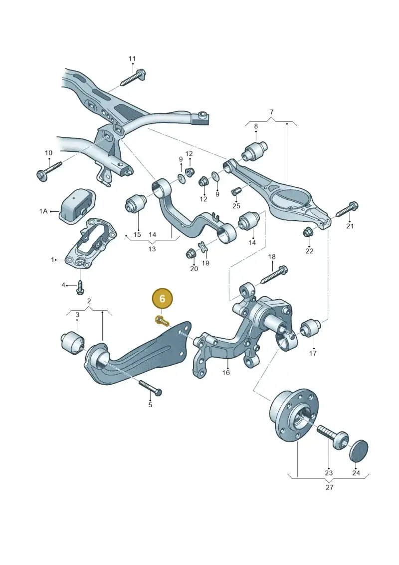 WHT003468 — Skoda Superb (2013-2015) diagram 663505050, position 6