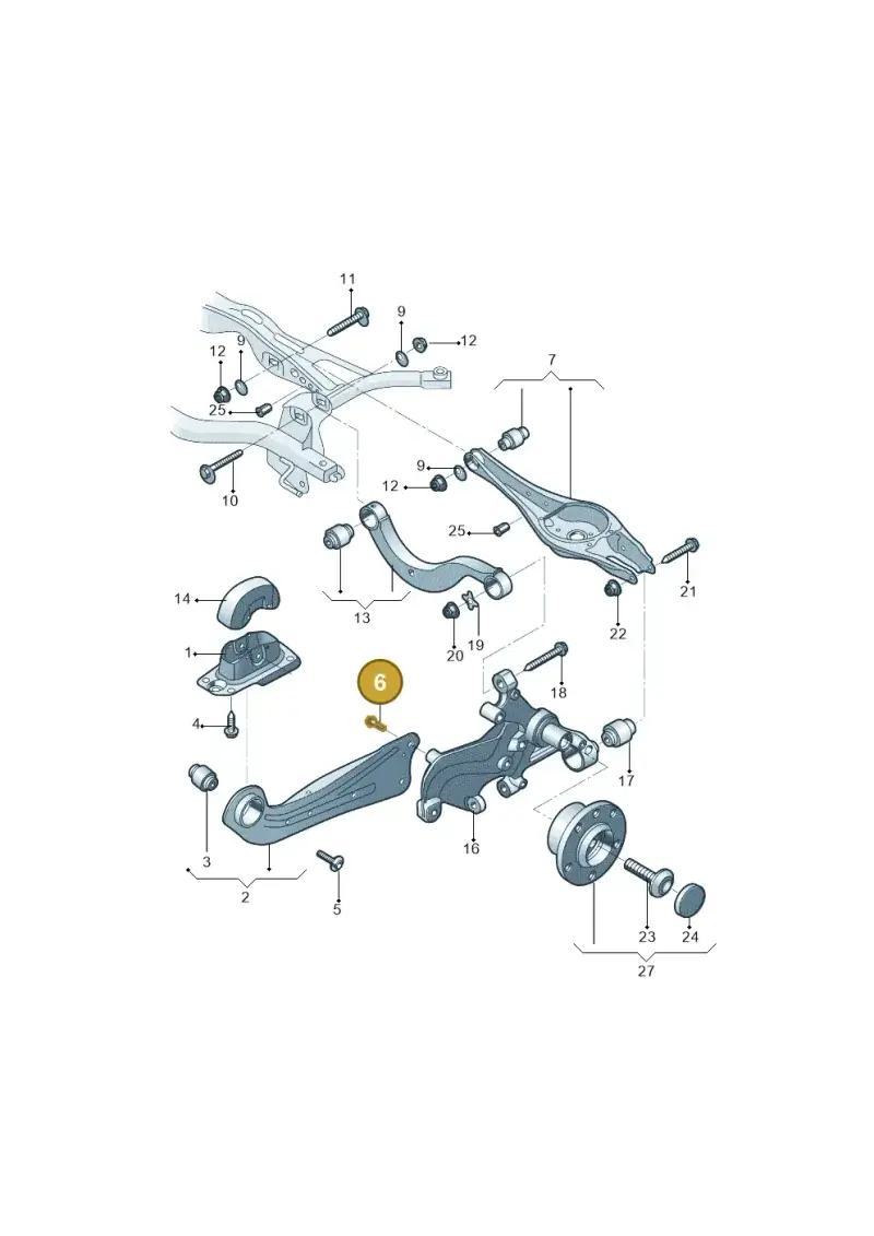 WHT003468 — Skoda Superb Ambition (2009-2015) diagram 671505050, position 6