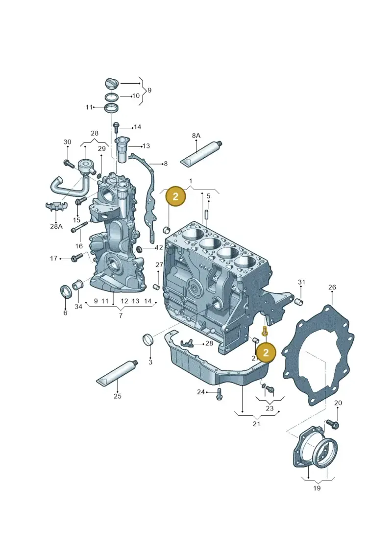 WHT004877 — Skoda Fabia Jingrui (2008-2014) diagram 713103100, position 2