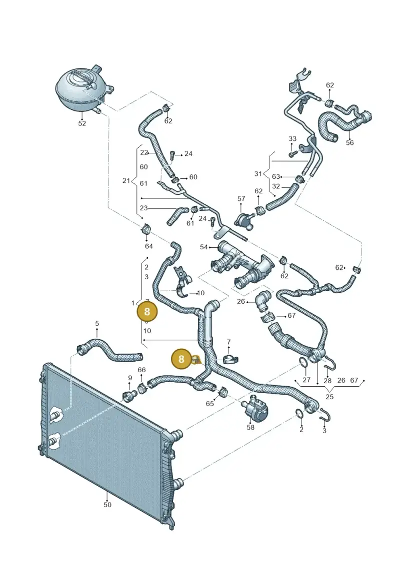 WHT005377 — Skoda Kamiq (2019-) diagram 837121100, position 8