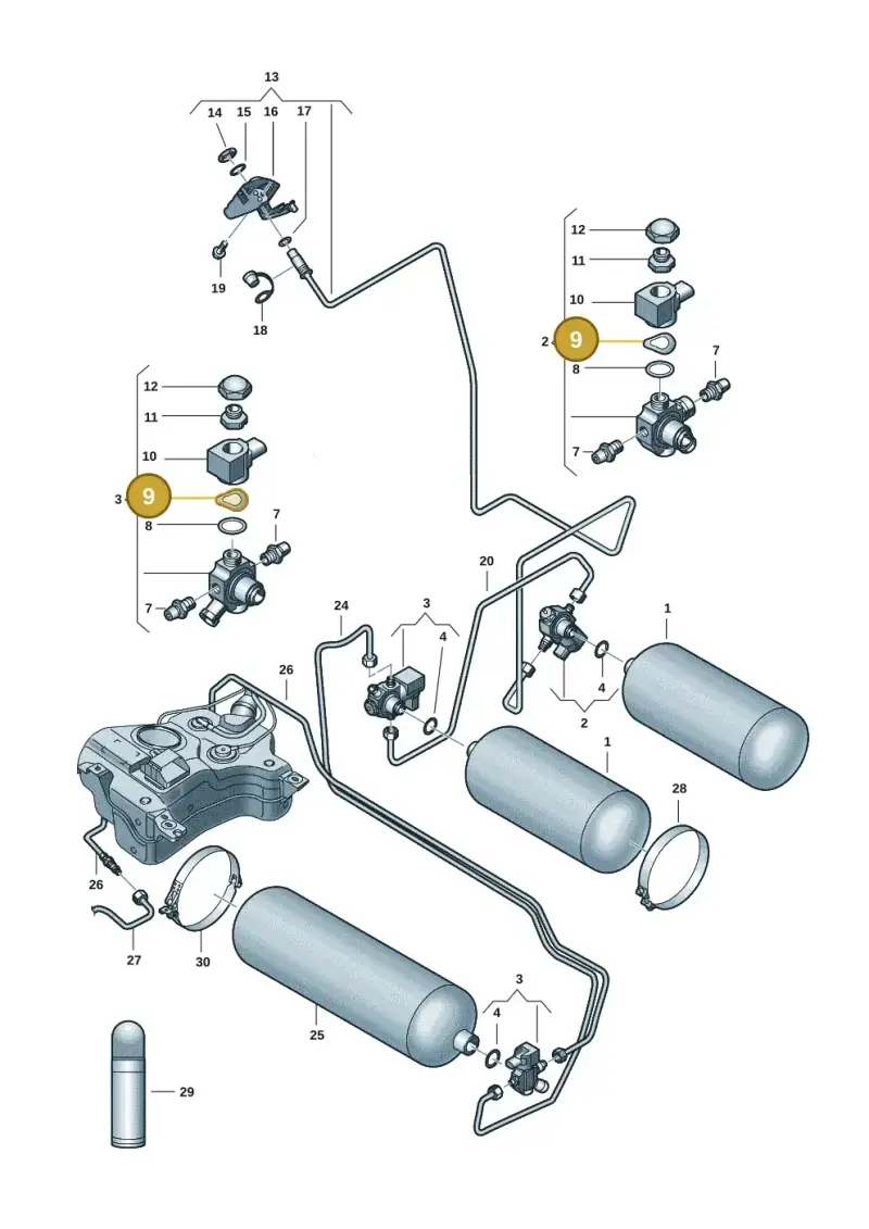 WHT005659 — Skoda Kamiq (2019-) diagram 837201007, position 9