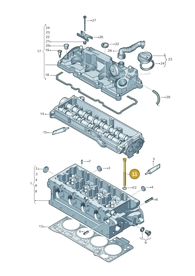 WHT005673 — Skoda Kamiq (2019-) diagram 746103500, position 11