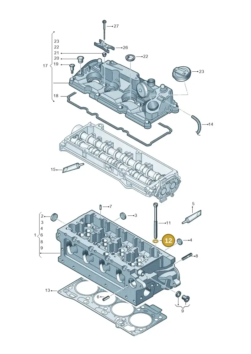 WHT005676 — Skoda Kodiaq (2024-) diagram 827103550, position 12